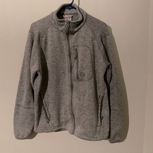 Avalanche Grey Zip Up Large